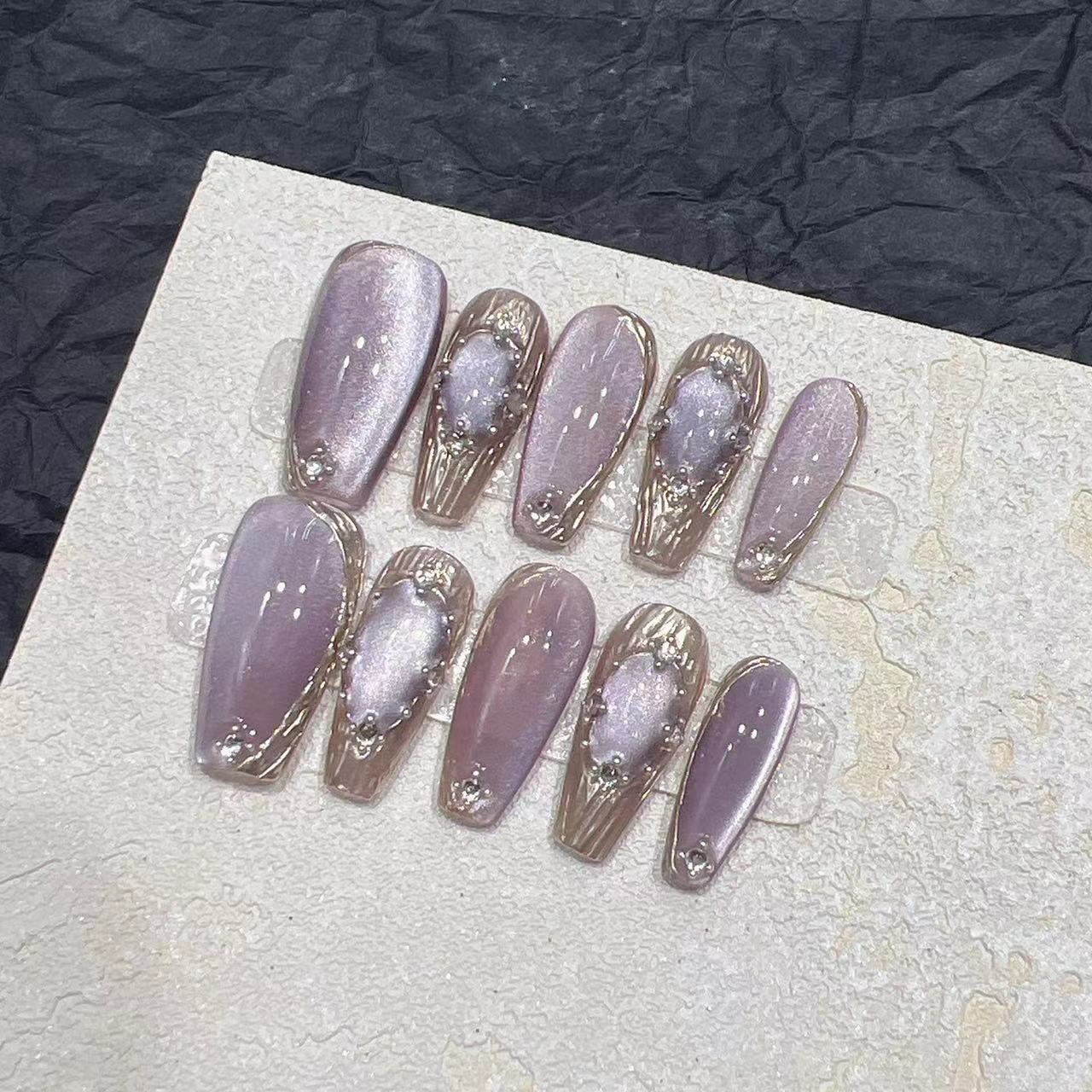 Reusable Armor-Style Handmade Fake Nails