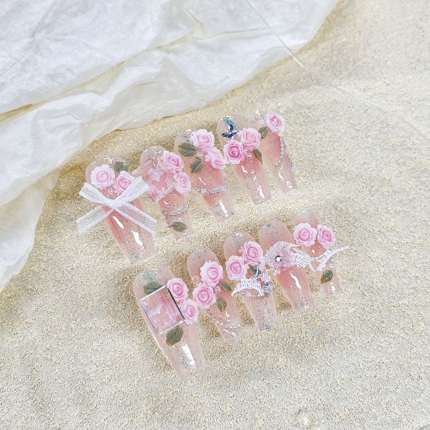 Luxury Handmade UV Nail Art Patches