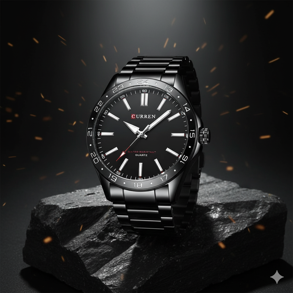Men's Casual Steel Quartz Watch