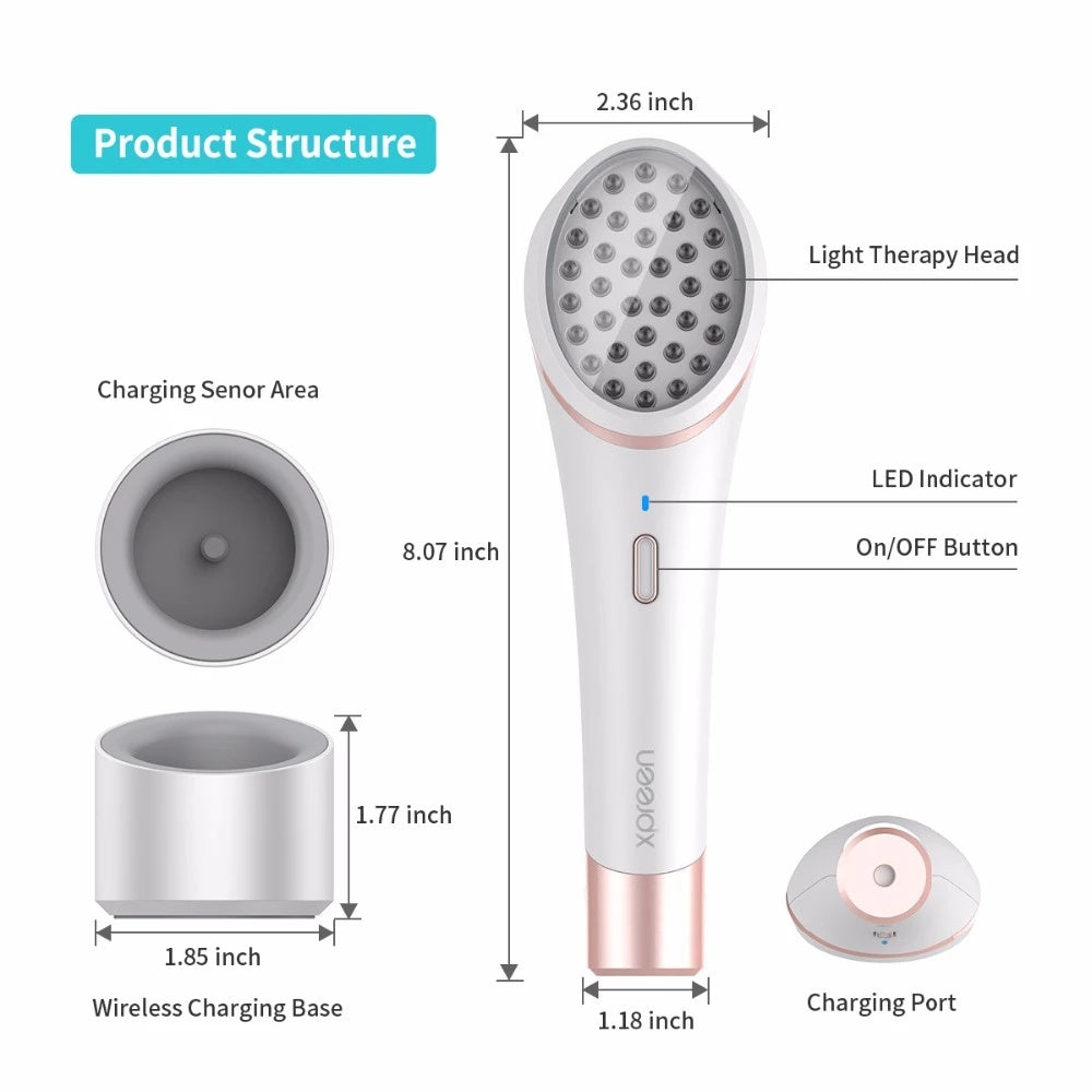 Clear Skin Anywhere – Xpreen Wireless Light Therapy Acne Eraser
