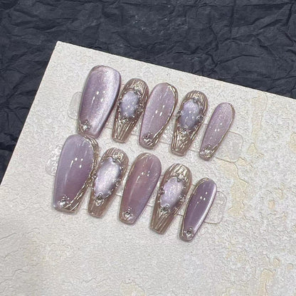 Reusable Armor-Style Handmade Fake Nails