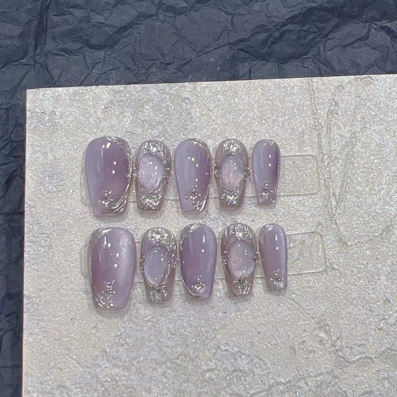 Reusable Armor-Style Handmade Fake Nails