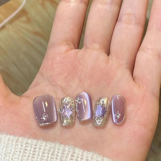 Reusable Armor-Style Handmade Fake Nails