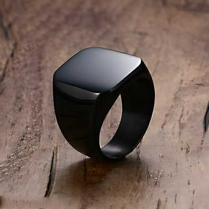 Titanium Luxe: Premium Stainless Steel Ring