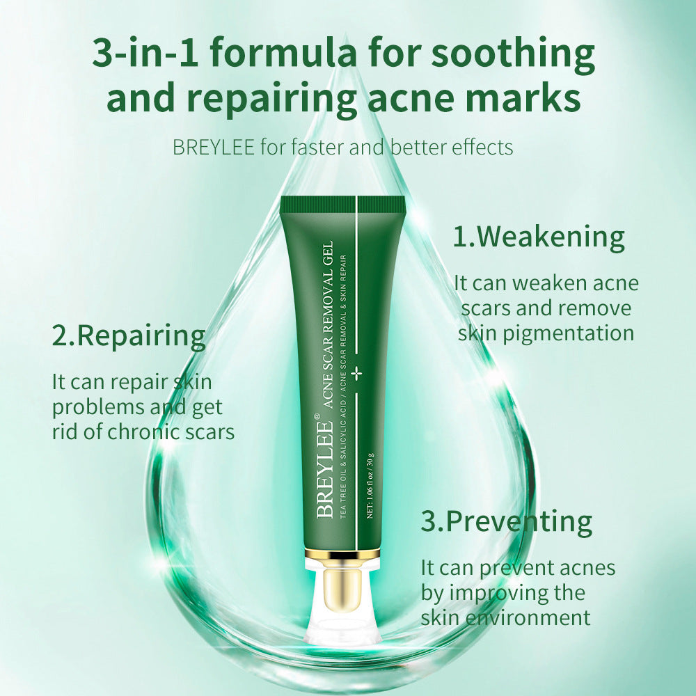 Natural Acne Scar Fading Gel with Tea Tree – Gentle & Effective