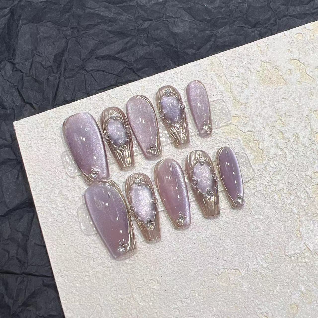 Reusable Armor-Style Handmade Fake Nails