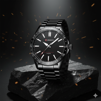 Men's Casual Steel Quartz Watch