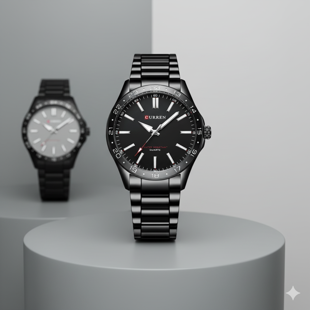 Men's Casual Steel Quartz Watch